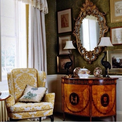 camera de interior în stil clasic 15 fotografie (stil) Interiorul camera de zi într-un stil clasic 15 fotografii