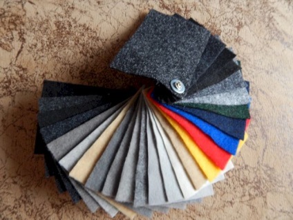 Carpet automobile, prețul (având o grosime diferită) Prețul auto Carpet