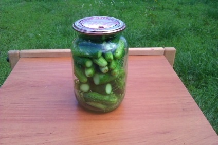 Conservând castraveți în ketchup (frunza de dafin currant) Canning castraveți în ketchup