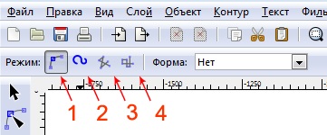 curbe Bezier în inkscape (Bezier) curbe Bezier în inkscape