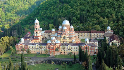 Statiunile din Abhazia (stațiuni abhazi. Harta Coast) stațiuni din Abhazia