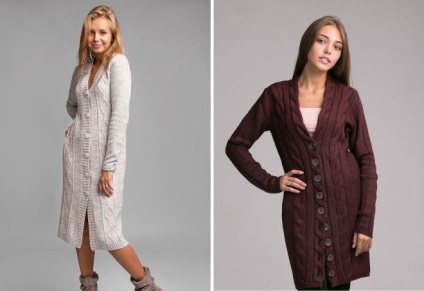 moda pentru femei cardigan tricotate - model de lung cu glugă, fără mâneci, dantelat și mari tricotate (moda) cardigane tricotate pentru femei la modă - model de lung cu glugă, fără mâneci, dantelat și mari tricotate