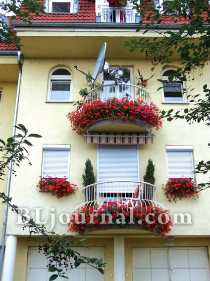 balcon moda, amenajare (balcon fantezie) Moda balcon amenajare a teritoriului