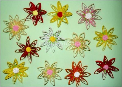 flori tridimensionale în tehnica „Quilling“ cu propriile sale mâini (mâini) flori tridimensionale în tehnica „Quilling“ cu propriile sale mâini