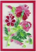 Cat carte poștală în tehnica quilling cu mâinile lor pentru elevii mai mici (cat) Cat carte poștală în tehnica quilling, cu mâinile lor pentru elevii mai mici