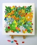 Cat carte poștală în tehnica quilling cu mâinile lor pentru elevii mai mici (Quilling) Cat carte poștală în tehnica quilling, cu mâinile lor pentru elevii mai mici