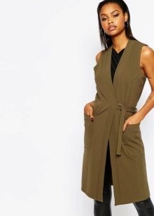 Coat fără mâneci (137 imagini) 2017 Tendințe de sex feminin strat fără mâneci, plămân, alungit, cu (tendință) fără mâneci Coat (137 imagini) 2017 Tendințe de sex feminin strat fără mâneci, plămân, alungit, cu