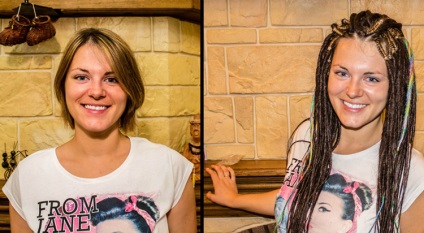 Am încercat să-și imagineze dreadlocks artificiale