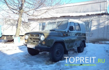 Servicii de tinichigerie UAZ-469 (pâine) cu mâinile, video (a corpului) Servicii de tinichigerie UAZ-469 (pâine) cu mâinile, video