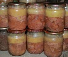 Rețetă tocană de casă (tocană) Rețetă de casă carne conservată de vită