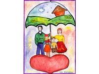 Familie blazonul familiei (emblema) Familia blazonul familiei