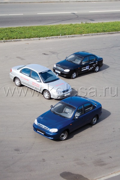 Compara ZAZ, Lanos Sens chevrolet, spectre kia - marca ino- (marca) Compara ZAZ, Lanos Sens chevrolet, spectre kia - marca ino-