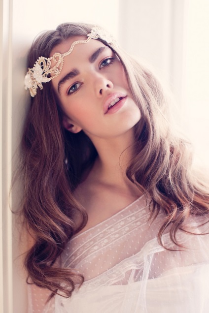 Nunta parul lung hairstyle drept, coafuri de nunta (nunta) Nunta hairstyle drept păr lung, coafuri de nunta