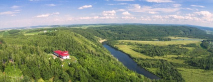 rutele de călătorie (River Valley Yuryuzan) trasee turistice