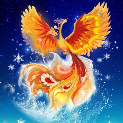 Magic Bird (păsări magice: Alkonost Sirin Finist (Phoenix) Gamayun Firebird) păsări magice