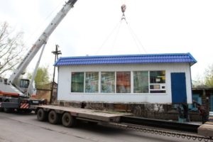 pavilion de vânzări temporare