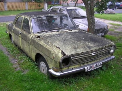 Păstrarea unei mașini (ca conservarea lubrifiant) auto de stocare