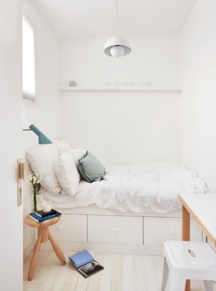 20 Enchanting exemple de design dormitoare, care nu sunt dificil de implementat într-un apartament mic (proiectare) 20 Enchanting exemple de design dormitoare, care nu sunt dificil de implementat într-un mic apartament