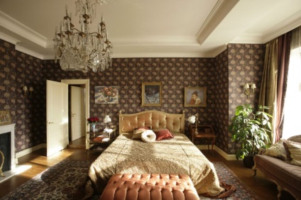 stil englezesc în interiorul unui dormitor - Photo Design Interior (dormitor interior) stil englezesc în interiorul unui dormitor - Fotografie de interior Design