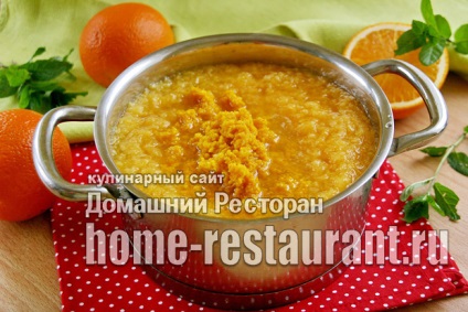 reteta Orange marmeladă cu fotografie - restaurant acasă (portocaliu) reteta marmeladă Orange cu fotografie - restaurant acasă