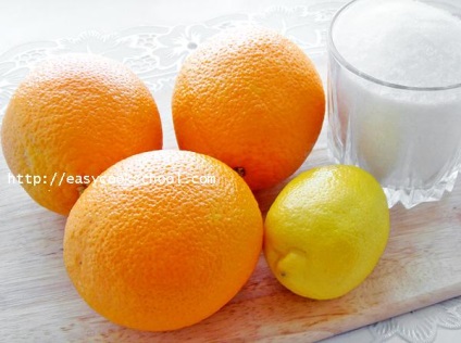 Orange marmeladă la domiciliu, rețete ușor (portocaliu) marmeladă Orange acasă, rețete ușor