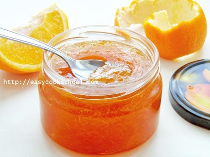 Orange marmeladă la domiciliu, rețete ușor (condiții) marmeladă Orange acasă, rețete ușor