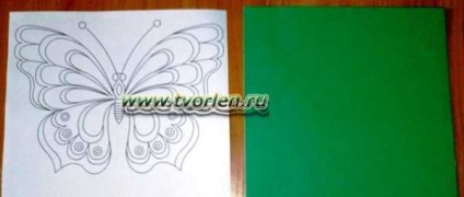 Aplicarea servetele - fluture - crea - nu leneș! (Fluture) Aplicarea servetele - fluture - crea - nu leneș!