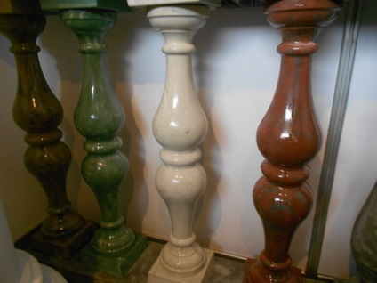 Balusters caracteristicilor betonului, fabricarea și asamblarea (balustrade pentru scari dispuse) Balustri de beton caracteristici, de fabricație și montaj
