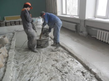 Ciment pentru podea (podea) podea de ciment