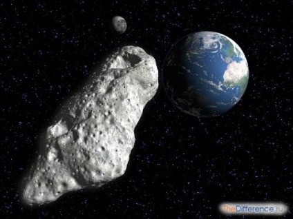 Ceea ce este diferit de cometa asteroid (asteroid) Ceea ce este diferit despre cometa de la un asteroid