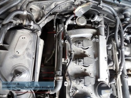 Curățarea VCG pe a4 audi (curatare) Curățarea VCG pe a4 audi
