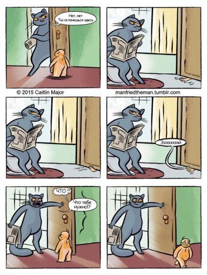 Ce se întâmplă dacă persoana a fost o pisica, si pisica - amuzant om ilustrare - afigenchik! (persoane) Ce se întâmplă dacă persoana a fost o pisica, si pisica - amuzant om ilustrare - afigenchik!