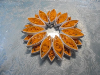 Florile gerbera în Kvilling art (quilling) Flori Gerbera în tehnici Quilling