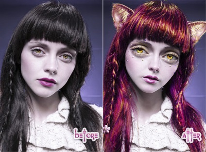 Face în Photoshop portret în stilul de anime (do) Noi facem în Photoshop portret în stilul de anime
