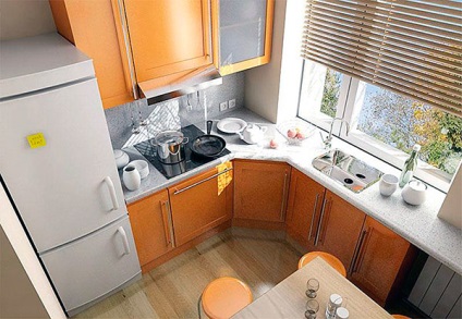 Design de bucătării în Hrușciov - idei pentru decorarea și foto (Design) Design de bucătării în Hrușciov - idei pentru decorarea și fotografii