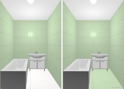 Design-o mică baie (cadă) Proiectarea o baie mica