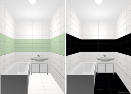 Design-o mică baie (cadă) Proiectarea o baie mica