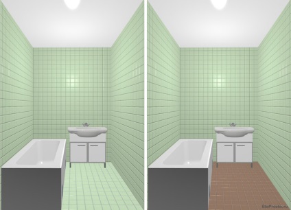 Design-o mică baie (cadă) Proiectarea o baie mica