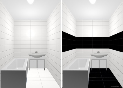 Design-o mică baie (cadă) Proiectarea o baie mica