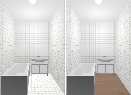 Design-o mică baie (cadă) Proiectarea o baie mica