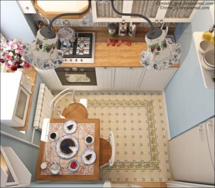 Design apartamentelor studio în Hrușciov (proiectare) Design apartamentelor studio în Hrușciov