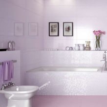Lilac bai de design dispune de o fotografie (baie mov) bai de design Liliac caracteristici, fotografii
