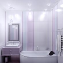 Lilac bai de design dispune de un (tonuri de baie de liliac) fotografie bai de design Liliac caracteristici, fotografii