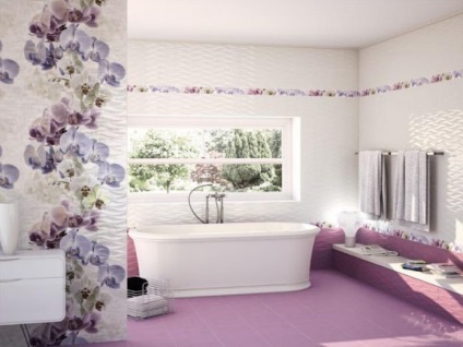 Lilac băi de design are o fotografie (liliac) bai de design Liliac caracteristici, fotografii