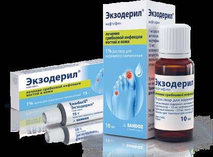 Exoderil - caracteristici de aplicare, contraindicații (prin Exoderil picături) Exoderil - caracteristici de aplicare, contraindicații