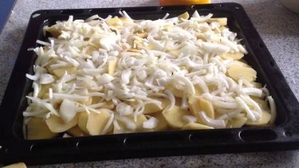Carne tocată într-un cuptor cu microunde cu dovlecei, cartofi gratinati - Rețete cât de repede decongelare (retete cu carne tocată) Carnea tocată într-un cuptor cu microunde cu dovlecei, cartofi gratinati - Rețete cât de repede dezghețe