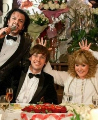 Galkin a lansat fotografii de nunta, ref serviciu de știri (Fotografii) Galkin a lansat fotografii de nunta, serviciu de știri spr