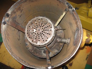 Generatorul de gaz - cu motor pe lemn (lemn) Generatorul de gaz - motor pe lemn