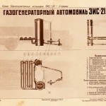 Generatorul de gaz - cu motor pe lemn (motor) Generatorul de gaz - motor pe lemn