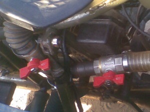 Generatorul de gaz - cu motor pe lemn (lemn) Generatorul de gaz - motor pe lemn